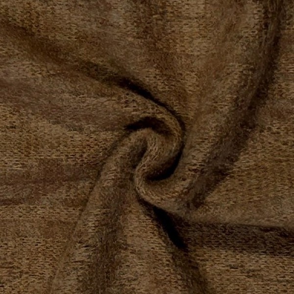 Chocolate cable knit, gathered